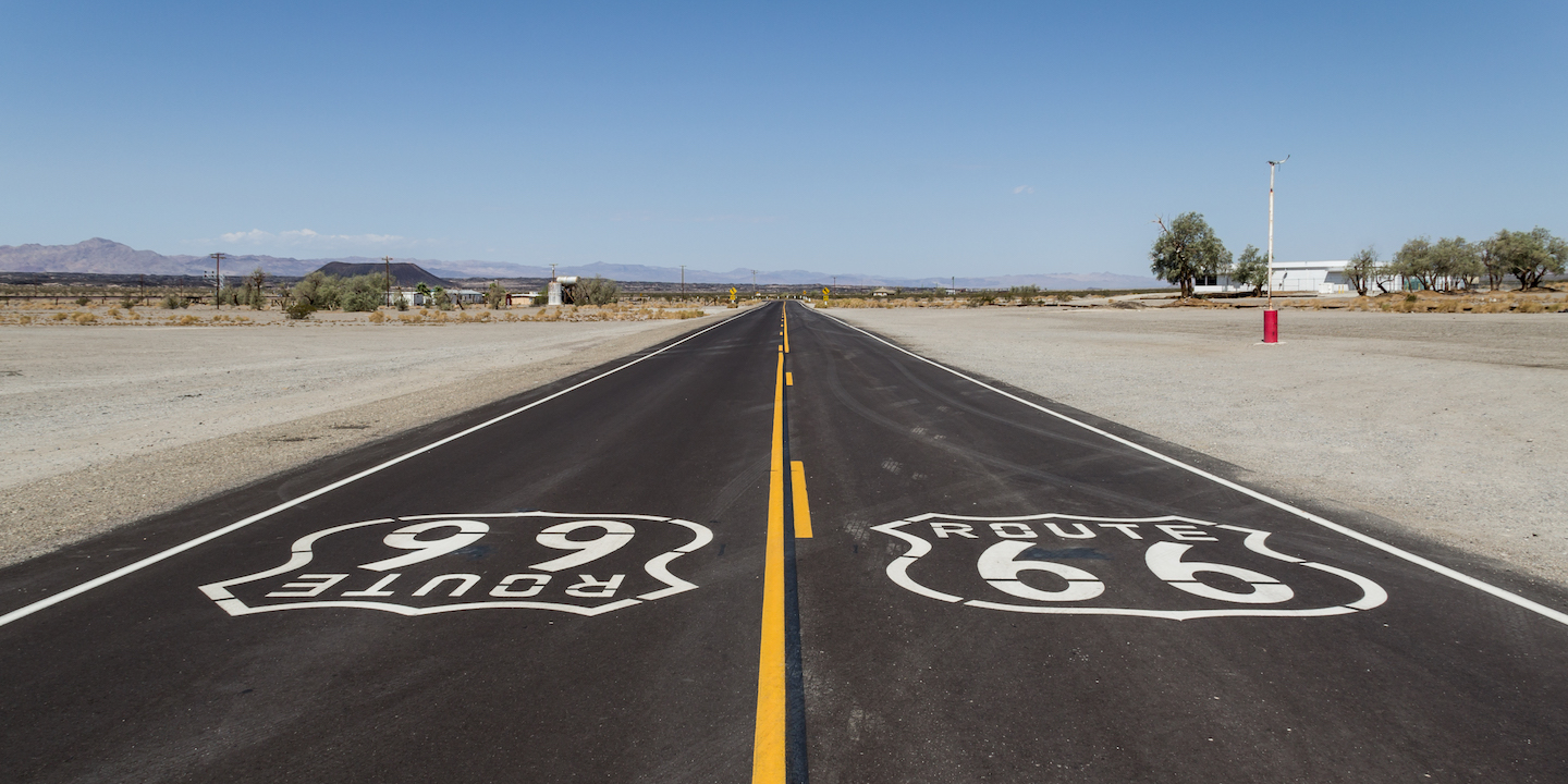 Amboy, Kalifornien, USA, Hist. Route 66